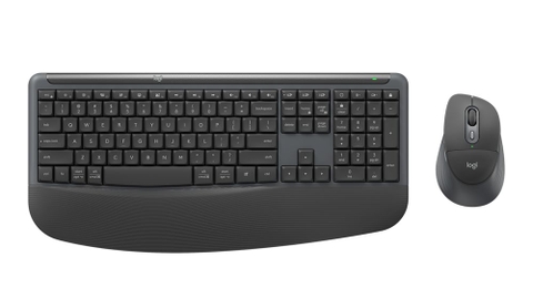 Bộ bàn phím chuột không dây Logitech Signature Comfort Plus MK880 Than chì 920-014020
