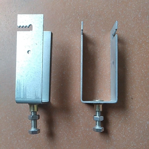 Kẹp U 40x80 mạ kẽm nhúng nóng – Giải pháp cố định và liên kết hiệu quả