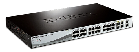 SWITCH D-LINK DES-1210-28P – SMART MANAGED 24 PORT POE