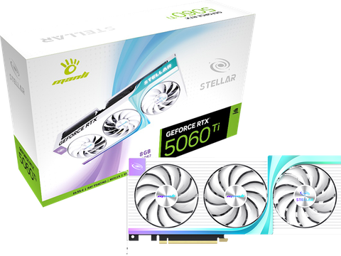 CARD ĐỒ HỌA MANLI STELLAR GEFORCE RTX 5060 TI OC 16GB GDDR7 M-N506TISO/D716G-M3648