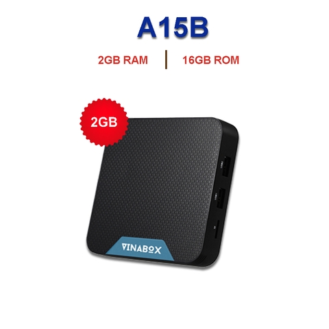 Android TV BOX VINABOX A15B - Giao Diện ATV 10.0 - 2G RAM - 16G ROM