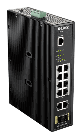 D-Link DIS-200G-12PS – Switch công nghiệp Gigabit Smart Managed PoE