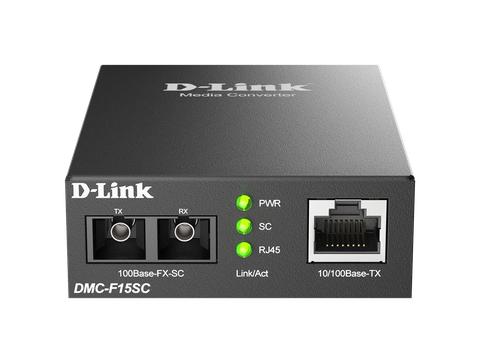 D-Link DMC-F15SC – Bộ chuyển đổi quang điện 10/100Mbps Single-Mode