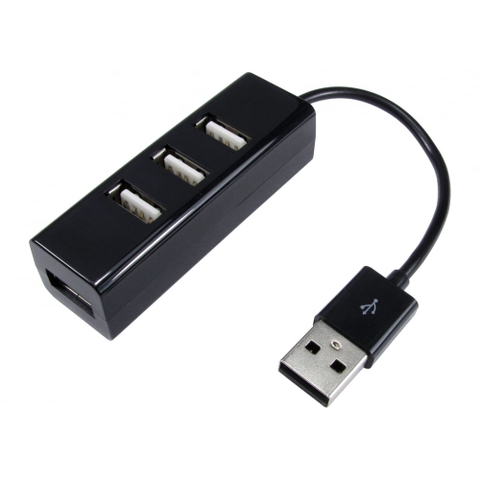 HUB USB-A ra 4 cổng USB2.0 màu trắng