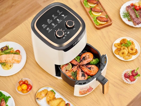 Nồi chiên không dầu Fujihome A4EW 4,5 lít 1500W | Hàng chính hãng