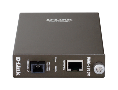 D-Link DMC-1910R – Bộ chuyển đổi quang Gigabit Single-Mode