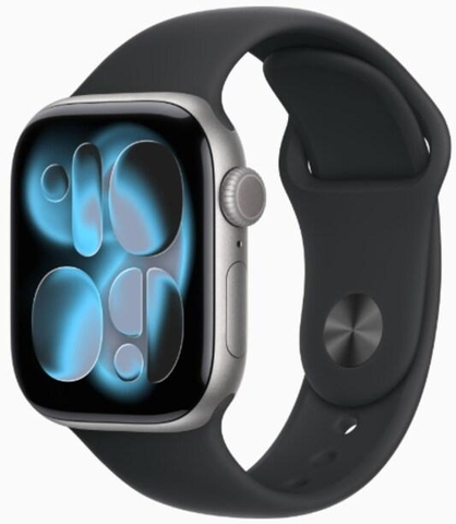 Apple Watch Series 11 GPS 42mm Space Grey – Vỏ Nhôm, Dây Sport Band Black (S/M)