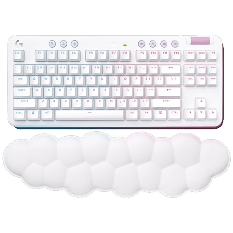 Bàn phím LOGITECH G715 TKL LIGHTSPEED WIRELESS/BLUETOOTH RGB GAMING – LINEAR – TRẮNG