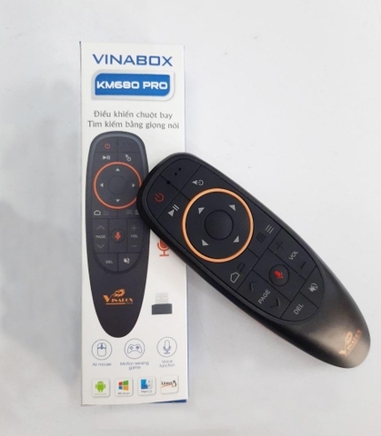 Chuột bay kiêm điều khiển giọng nói Vinabox KM680V PRO