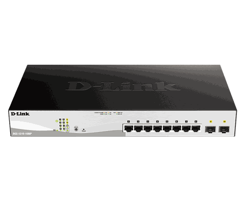 D-Link DGS-1210-10MP – Switch Gigabit Smart Managed PoE 10 Cổng