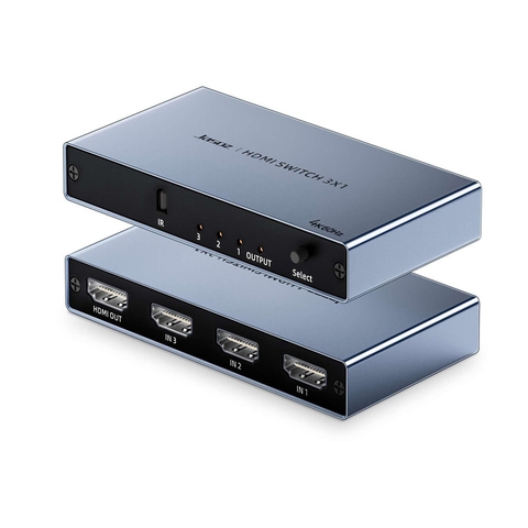 Bộ Gộp HDMI 3 Vào 1 Màn Hình Hỗ Trợ 4K@60Hz Jasoz T-G179