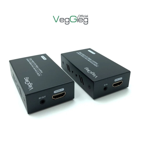 Bộ kéo dài HDMI qua lan Network Extender veggieg - V-HD60 | Hàng chính hãng