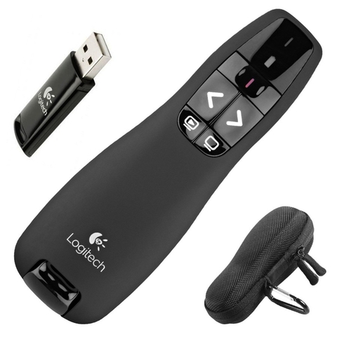 Bút trình chiếu Logitech R400 Laser 910-001361 | Hàng chính hãng