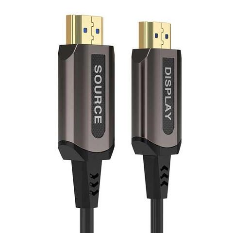 Cáp HDMI ver2.0 GHD701-200-BK Lõi dây cáp quang (Fiber-optic Cable) | Hàng chính hãng