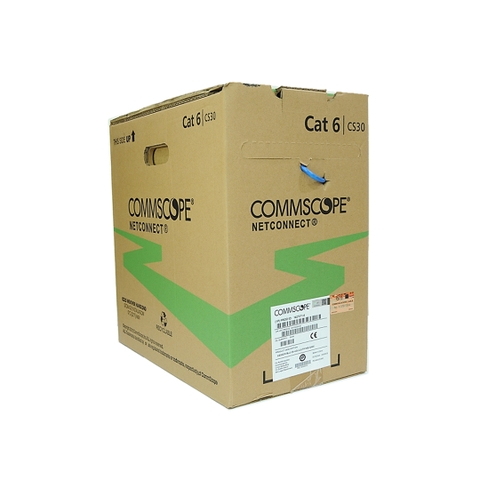 Cáp mạng cable AMP Commscope Cat6 CS30  24 AWG (1427071-6)