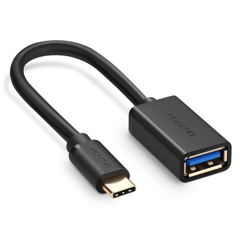 Cáp OTG USB Type C to USB 3.0 Ugreen 30701 Màu đen | Hàng chính hãng