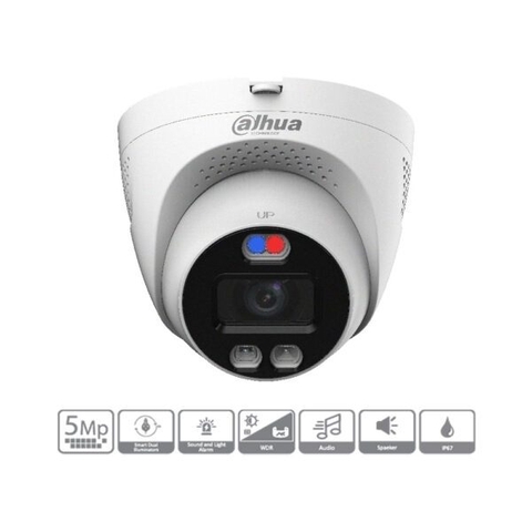 Camera HDCVI ánh sáng kép 5MP DAHUA DH-HAC-ME1509TQP-A-PV | Hàng chính hãng