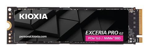 KIOXIA EXCERIA PRO G2 NVMe SSD 1TB LVE10Z1T02G8 – SSD M.2 PCIe Gen5 x4 hiệu năng cao