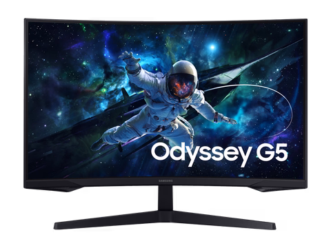 Màn hình Samsung Odyssey G5 G55C LS32CG552EEXXV: Trải Nghiệm Gaming 2K Đỉnh Cao