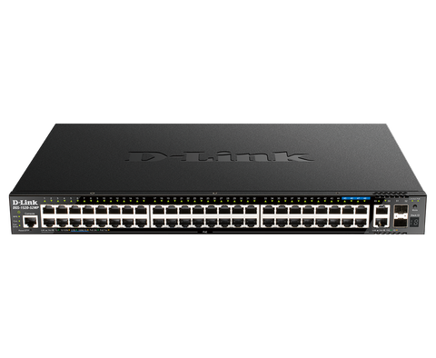 DGS-1520-52MP – Switch Layer 3 Stackable Smart Managed 52 Port PoE+ với 10G và 2.5G