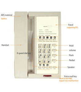 Điện thoại chuyên đụng khách sạn Excelltel CDX-818A | Hàng chính hãng