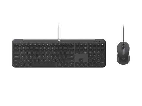 Bộ Bàn Phím Chuột Có Dây Signature Slim Wired Combo MK620 cho doanh nghiệp