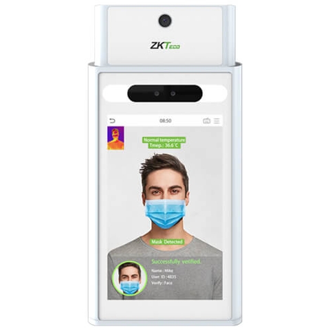 ZKTeco Elite Access [TI] – Thiết bị nhận diện khuôn mặt và đo nhiệt độ