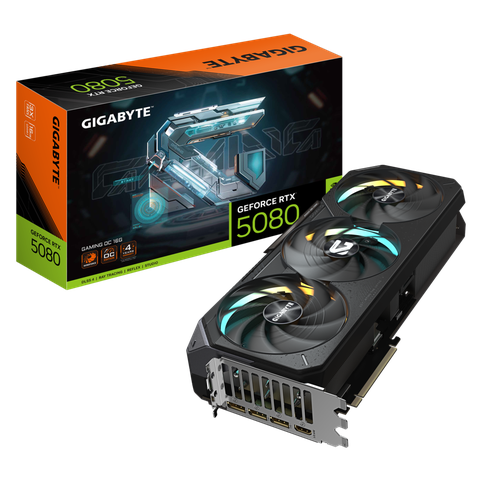 Card đồ họa Gigabyte GeForce RTX™ 5080 GAMING OC 16G