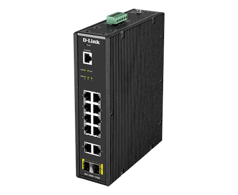 D-Link DIS-200G-12SW – Switch công nghiệp Gigabit Smart Managed 12 cổng