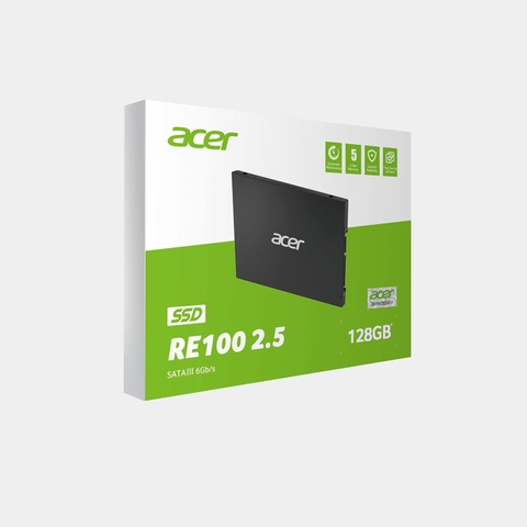 Ổ cứng SSD SATA 2.5 Acer RE100 128GB R560 W514 – RE100-128GB