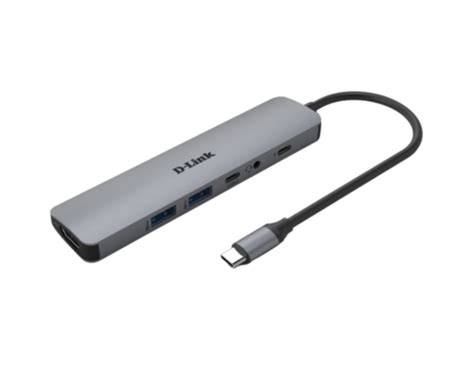Hub USB-C D-Link DUB-M650 6 trong 1 – HDMI 4K, PD 100W