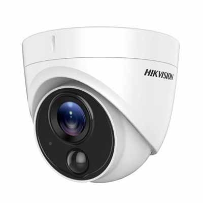 Camera HDTVI 2MP Hikvision DS-2CE71D8T-PIRL bán cầu tích hợp cảm biến PIR | Hàng chính hãng