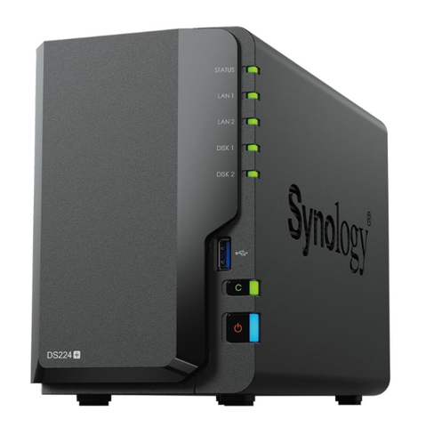 Thiết bị lưu trữ NAS Synology DS224+ | Hàng chính hãng