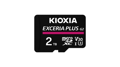 Thẻ nhớ KIOXIA EXCERIA PLUS G2 microSD 2TB LMPL2M002TG2 – UHS-I U3, V30, A1