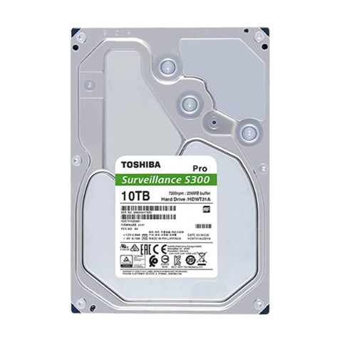 Ổ cứng Toshiba 3.5 N300 24x7 10TB Gold 7200rpm 512MB