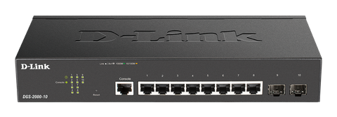 D-Link DGS-2000-10 – Switch Gigabit Managed 8 Port với 2 cổng SFP