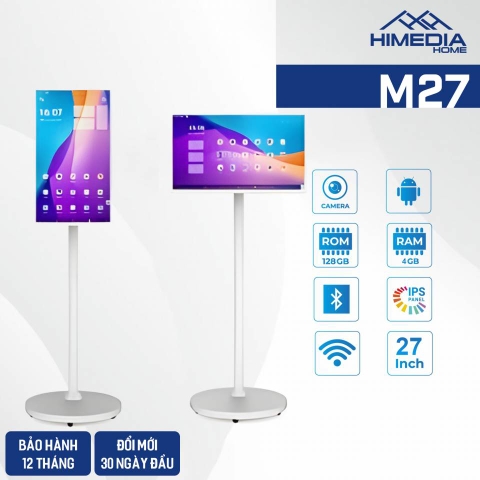HIMEDIA HOME M27 – Màn hình thông minh di động đa năng