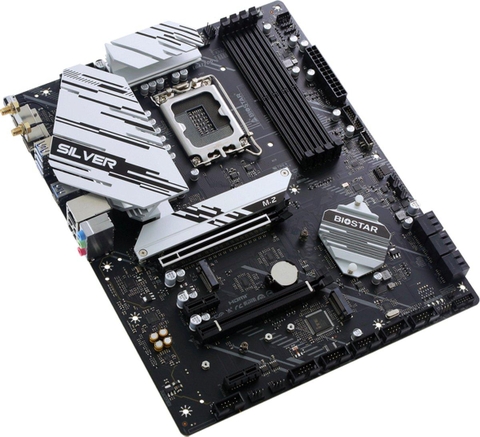 Bo mạch chủ BIOSTAR Z790A-SILVER (Intel Z790, Socket 1700, Wifi 6, 4xDDR5, ATX). [BH36T]