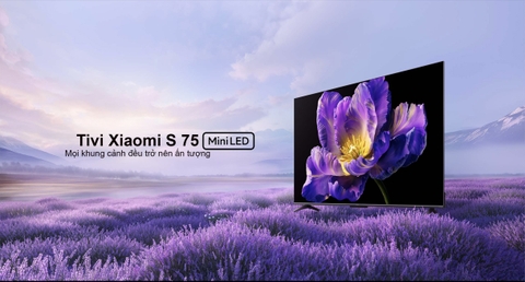 Tivi Xiaomi 75 Inch S Pro Mini LED 2026 – Màn hình 4K, tần số 144Hz