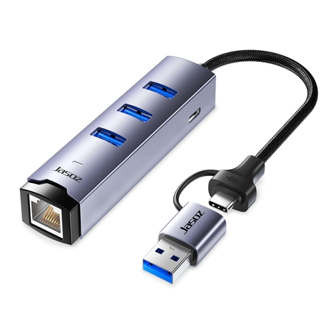 Card mạng GIGABIT + HUB 3 cổng USB3.0