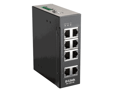 D-Link DIS-100G-8W – Switch công nghiệp Gigabit 8 cổng