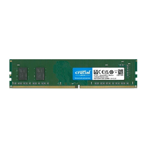 RAM DDR4 8GB 3200MHz UDIMM