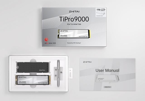 Ổ cứng SSD ZHITAI TiPro9000 1TB PCIe 5.0 NVMe
