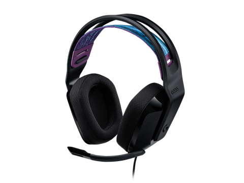 HEADSET LOGITECH G335 WIRED GAMING – ĐEN/TRẮNG