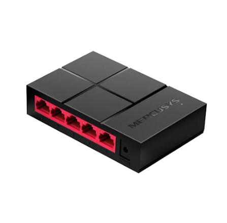 SWITCH ĐỂ BÀN 5 CỔNG 10/100/1,000 MBPS (MS105G) | Mercusys | Hàng chính hãng