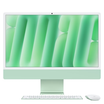 Máy Tính Apple iMac M4 10C CPU 16GB RAM 512GB SSD 4.5K Xanh Lá/Xanh Dương/Hồng