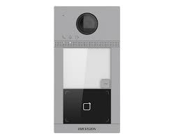 Thiết bị liên lạc ngoài nội bộ căn hộ bốn nút gọi DS-KV8413-WME1(C)/Flush | Hàng chính hãng