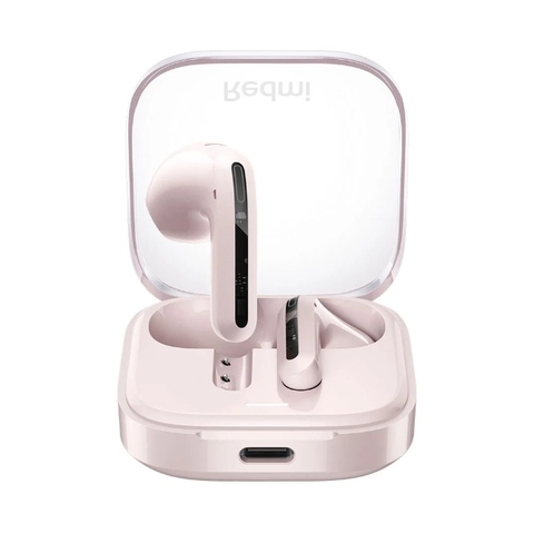 Tai nghe Xiaomi Redmi Buds 6 Active BHR8395GL – Màu Hồng (Transparent Pink) | Hàng chính hãng