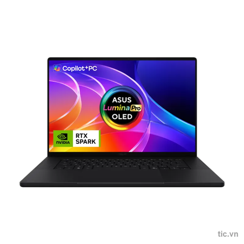 Laptop ASUS ProArt P16 H7607BA (NVIDIA RTX Spark N1X 18 nhân/24GB/512GB SSD/16 4K OLED cảm ứng/Nano Black) Chính Hãng