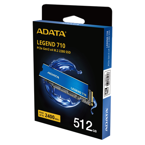 SSD ADATA LEGEND 710 512GB ALEG-710-512GCS – M.2 PCIe Gen3 x4 NVMe